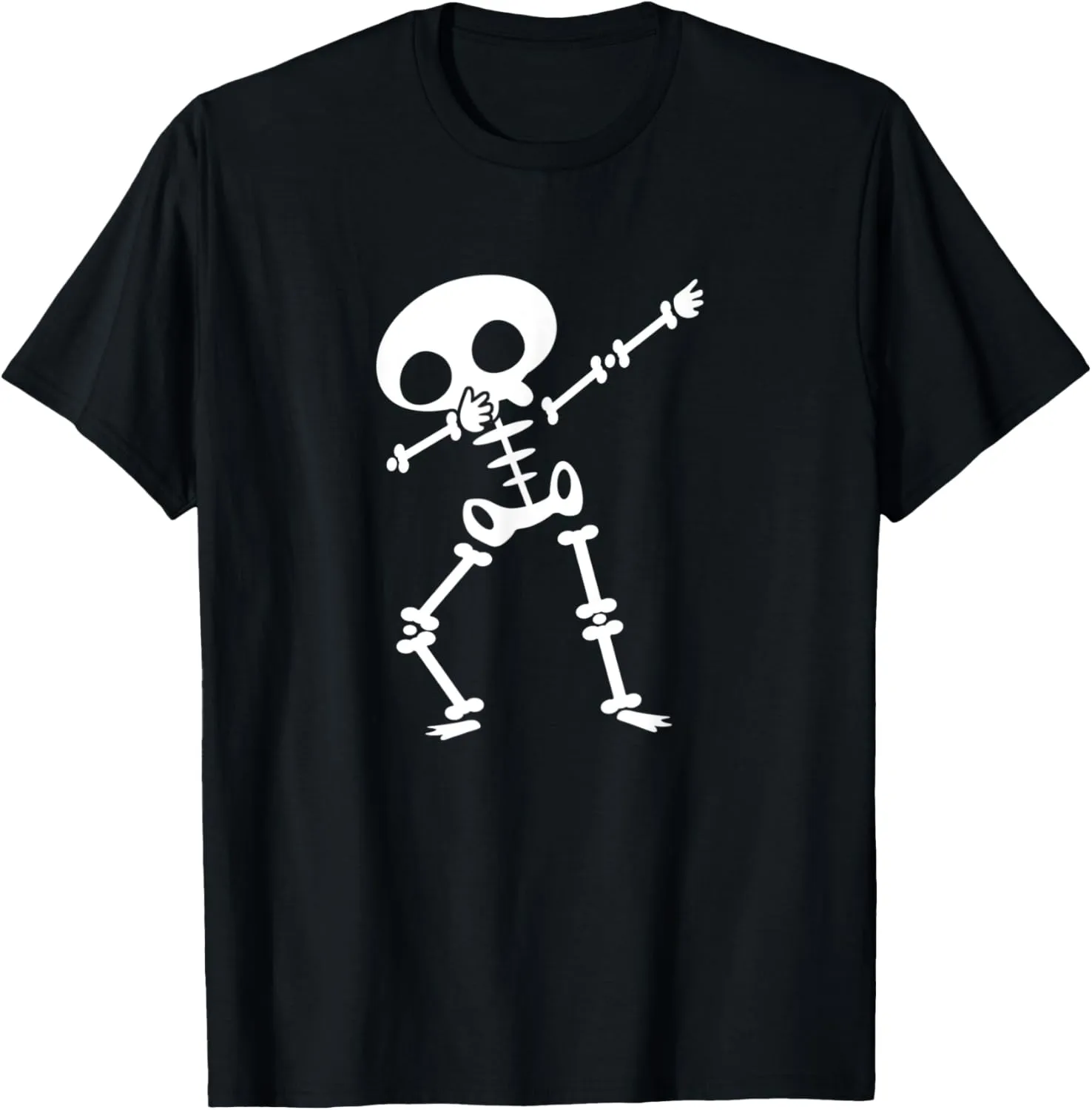 Halloween Costume Dabbing Skeleton Spooky Horror Kids T-Shirt