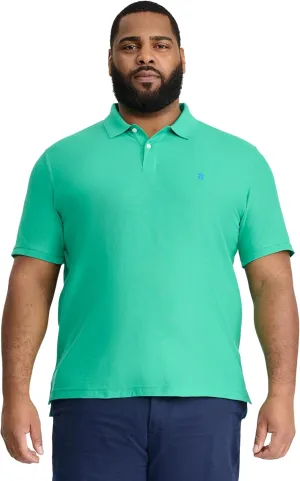 IZOD Men's Big and Tall Advantage Performance Short Sleeve Polo Shirt