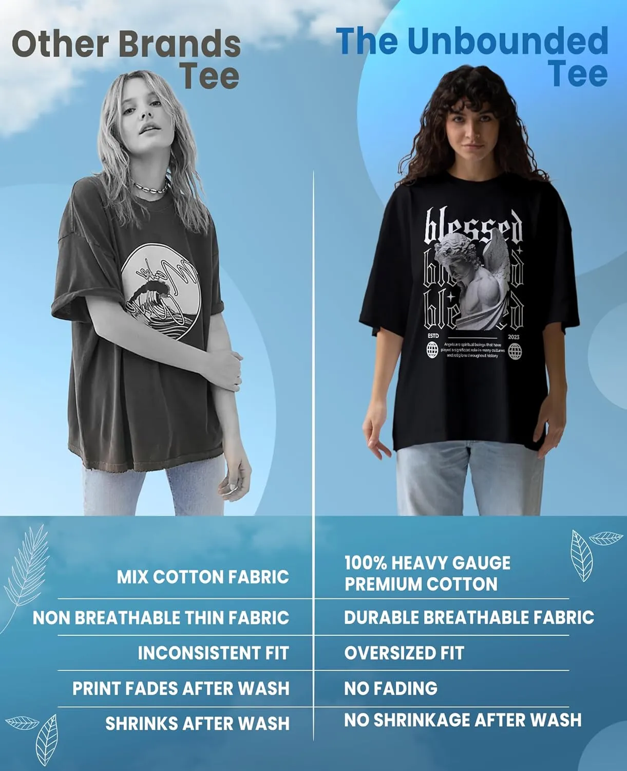 Level Up Trendy Oversized T-Shirts for Women, Cotton T-Shirts, Perfect for Casual Wear & Gifting | WB.6.24
